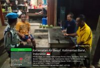 Cegah Pencurian Rumah Kosong, Polsek Air Besar Intensifkan Patroli