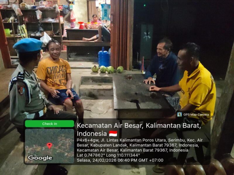 Cegah Pencurian Rumah Kosong, Polsek Air Besar Intensifkan Patroli