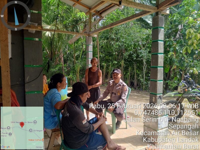 Polisi Air Besar Ajak Warga Jaga Keamanan Saat Patroli Siang