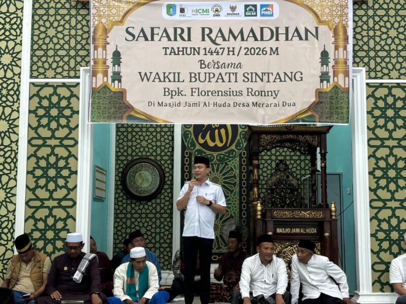 Safari Ramadhan 2026, Wabup Sintang Tekankan Kerukunan dan Pembangunan Daerah