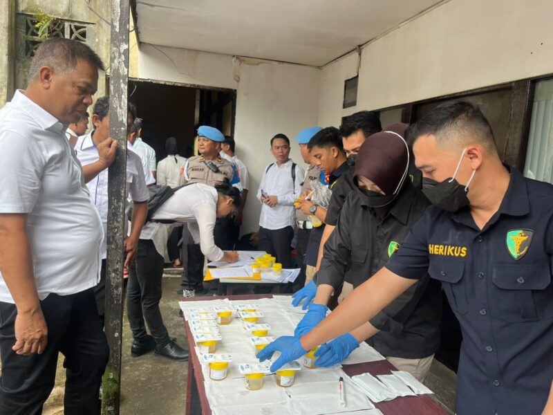 Kapolda Perintahkan Tes Urine Anggota Narkoba, Polda Kalbar Pastikan Aparat Bersih