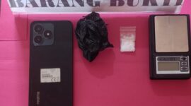 Peredaran Narkoba Digagalkan, Polisi Amankan Barang Bukti Sabu