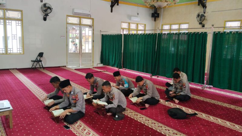 Polres Melawi Gelar Tadarus Alquran Selama Ramadhan
