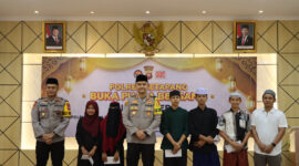 Polres Ketapang Berbagi Berkah Ramadhan, Santuni Anak Yatim dan Santri