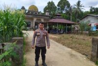 Polsek Mempawah Hulu Pastikan Ibadah Jumat Aman dan Kondusif