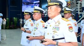 Dankodaeral XII Hadiri Upacara Sertijab Strategis TNI AL
