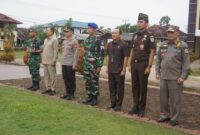 Dandim 1206/Putussibau Ikuti Apel Penertiban Tambang Emas Ilegal di Suhaid Kapuas Hulu