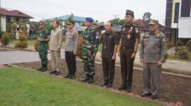 Dandim 1206/Putussibau Ikuti Apel Penertiban Tambang Emas Ilegal di Suhaid Kapuas Hulu