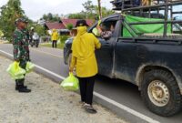 Sambut Ramadan 1447 H, Koramil 1206-14 Hulu Gurung Berbagi Kepada Masyarakat