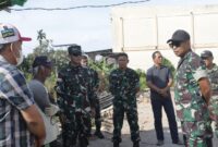 Danrem 121/Abw Tinjau Pembangunan Gerai KDKMP di Mempawah