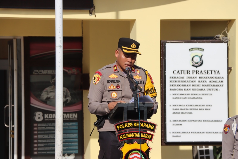 Wakil Kepala Kepolisian Resor (Waka Polres) Ketapang, Kompol Hoerrudin, S.I.K., M.H.,