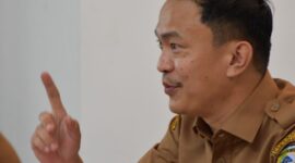 Wakil Bupati Sintang, Florensius Ronny, memimpin Rapat Evaluasi Pelaksanaan Pembangunan Kabupaten Sintang Tahun 2026