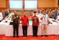 Kasdam XII/Tpr Ikuti HLM TPID Kalbar, Perkuat Pengendalian Inflasi Jelang HBKN