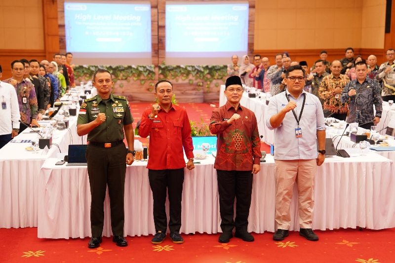 Kasdam XII/Tpr Ikuti HLM TPID Kalbar, Perkuat Pengendalian Inflasi Jelang HBKN