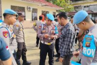 Perketat Pengawasan Internal, Propam Polres Landak Cek Disiplin Personel Polsek Ngabang