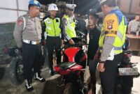 Knalpot Brong Meresahkan, Polres Melawi Gelar Penertiban Terpadu di Jalan Juang