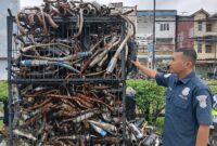 Operasi Keselamatan Kapuas 2026 Polres Melawi Amankan 108 Knalpot Brong