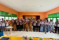 Polres Melawi Gelar Edukasi Anti Narkoba dan Judi Online di SMA N 1 Menukung
