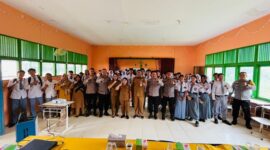 Polres Melawi Gelar Edukasi Anti Narkoba dan Judi Online di SMA N 1 Menukung