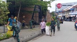 Wujudkan Kota Bersih, Aksi Gotong Royong Massal Digelar di Kawasan Pasar Bengkayang