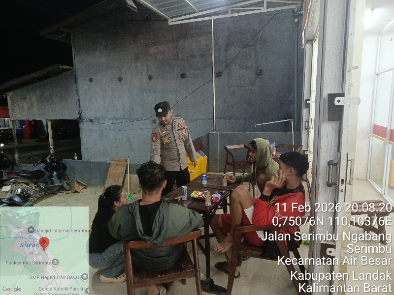 Humanis dan Dialogis, Patroli Malam Polisi Air Besar Ciptakan Rasa Aman