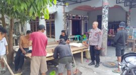 Patroli Siang Polisi Mandor Sapa Warga, Upaya Preventif Jaga Kamtibmas Tetap Kondusif