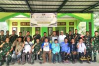 Bakti Sosial Yonif TP 833/Bumi Daranante di Sanggau: Sunatan Massal dan Layanan Kesehatan Gratis