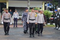 Polres Ketapang Gelar Apel Pasukan Gabungan, Operasi Liong Kapuas 2026 Dimulai