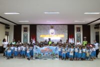 Edukasi Sejak Dini, Siswa TK Ikuti Program Polisi Sahabat Anak di Melawi