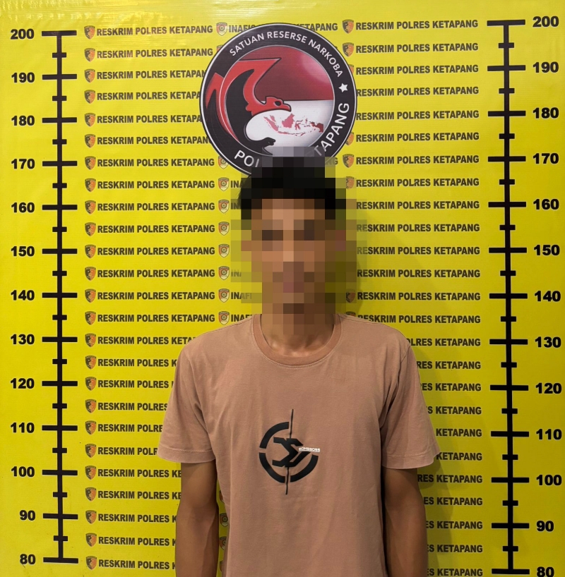 Peredaran Narkoba Terungkap, Pria di Ketapang Ditangkap dengan Barang Bukti Sabu