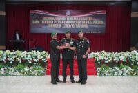 Sertijab Dandim 1203/Ketapang: Danrem 121/Abw Tekankan Sinergi TNI dan Masyarakat