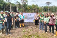Kapolsek Sebangki dan Forkopimcam Tanam Jagung 5 Hektare di Lahan BUMDes, Perkuat Ketahanan Pangan Desa