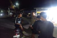 Patroli Malam Intensif di Mandor, Polisi Ajak Warga Aktif Cegah Gangguan Kamtibmas