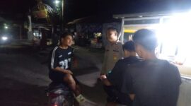 Patroli Malam Intensif di Mandor, Polisi Ajak Warga Aktif Cegah Gangguan Kamtibmas
