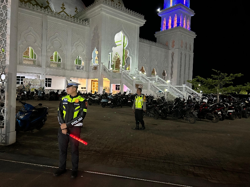 Polres Ketapang Perketat Pengamanan Tarawih Selama Ramadan 1447 H
