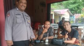 Polsek Sengah Temila Laksanakan Patroli Ramadhan, Polisi Dekat dengan Warga