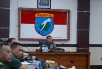 Pangdam XII/Tanjungpura Ikuti Evaluasi Nasional Koperasi Merah Putih, Pastikan Program Ekonomi Desa Berjalan