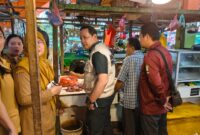 Satgas Pangan Kalbar Pantau Pasar Kemuning, Harga Sembako Pontianak Masih Stabil