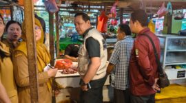 Satgas Pangan Kalbar Pantau Pasar Kemuning, Harga Sembako Pontianak Masih Stabil