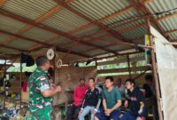 Edukasi Hukum di Perbatasan, TNI Ingatkan Bahaya Penyelundupan Barang Luar Negeri