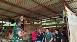 Edukasi Hukum di Perbatasan, TNI Ingatkan Bahaya Penyelundupan Barang Luar Negeri