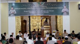 Bukber di Masjid An-Nur, Polda Kalbar Bangun Harmoni dan Sinergitas