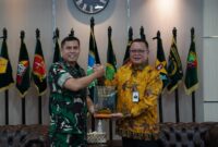 Pangdam XII/Tanjungpura Terima Kunjungan Dirut Bank Kalbar, Bahas Kerja Sama Pembangunan Daerah