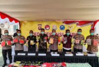 Polda Kalbar Ungkap Belasan Kasus Narkotika