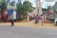 Pengamanan Gereja Ditingkatkan, Polsek Mempawah Hulu Pastikan Ibadah Lancar