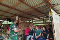 Kodim 1209/Bengkayang Edukasi Warga Perbatasan Cegah Penyelundupan Barang Ilegal