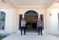 Polisi Jaga Ibadah Minggu di Gereja El-Shaddai Ngabang, Jemaat Beribadah Tenang