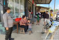 IPDA Dedi Iskandar Pimpin Patroli Siang Polsek Air Besar, Warga Diimbau Waspada Jambret dan Pinjol Ilegal