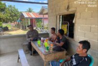 Polisi Polsek Meranti Edukasi Warga Bahaya Sabu Saat Patroli Siang