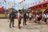 Babinsa Koramil 06/Selakau Amankan Cap Go Meh 2026,